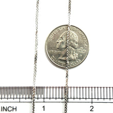 14Kt White Gold 1.5mm Wheat Franco Link Chain 18