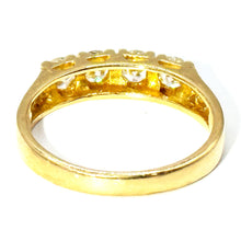 $3800 0.70Ct Yellow Gold Diamond Women's Wedding Band Ring 21Kt