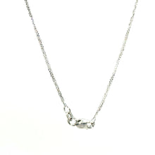 14Kt White Gold 1mm Wheat Franco Link Chain 18