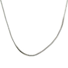 14Kt White Gold 1.2mm Wheat Franco Link Chain 20