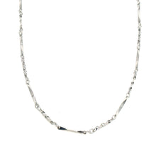 Platinum 1.5mm Unique Fancy Cable Link Chain 17