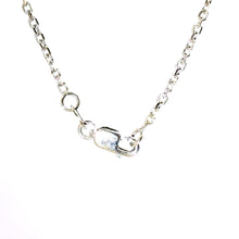 $4900 11.30Ct White Gold Cushion Blue Topaz and Diamond Necklace 14Kt - Esmeralda Jewels 