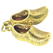 $950 14Kt Yellow Gold Three Dimensional Genie Shoes Charm