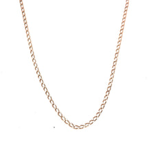 14Kt Rose Gold 2.5mm Cable Round link Chain 20