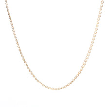 14Kt Rose Gold 2mm Antique Design Fancy Cable Link Chain 20