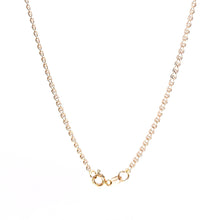 14Kt Rose Gold 2mm Antique Design Fancy Cable Link Chain 20