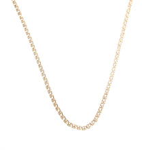 14Kt Rose Gold 2mm Antique Design Fancy Cable Link Chain 20