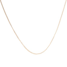 14Kt Rose Gold 1mm Cable Round link Chain 21