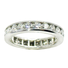 $8900 2.05Ct Platinum Women's Chanel Set Diamond Eternity Wedding Band