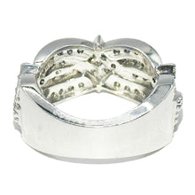 $8700 2.00Ct White Gold Diamond Fancy Pave Wedding band Ring 18Kt F VS2