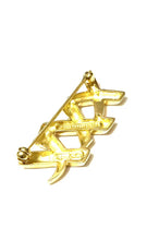 $4800  VINTAGE TIFFANY & CO PALOMA PICASSO XXX 18 KT YELLOW GOLD BROACH