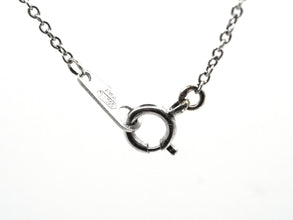 0.025 Ct 950 Platinum Heart Shape Diamond Pendant Necklace