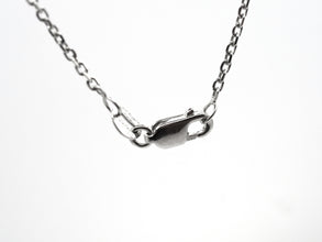 0.62 Ct Natural Diamond Bezel Set Solitaire 14kt Pendant Necklace