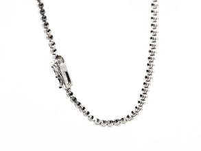 2.32 Ct White Gold Two Row Natural Diamond Bezel Set Choker Necklace 18Kt