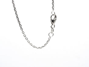 1.11 Ct White Gold Trillion Cut Diamond Triangle Halo Necklace Pendant 14 Kt