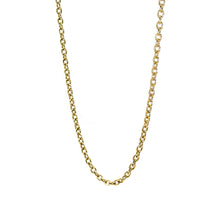 $3900 18Kt Yellow 3.5mm Gold Cable Chain 24