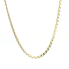 18Kt Yellow Gold 2.5mm Marine Link Chain 24