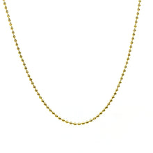 $1500 14Kt Yellow Gold 1.5mm Ball Link Chain 20