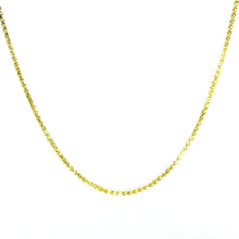 14Kt Yellow Gold 2mm Wheat Franco Link Chain 16