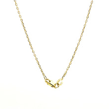 14Kt Yellow Gold 1mm Cable Link Chain 20