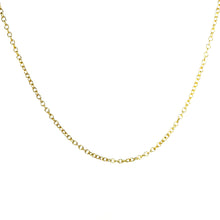 14Kt Yellow Gold 2mm Cable Chain 16