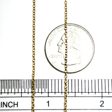 14Kt Yellow Gold 2mm Cable Chain 16
