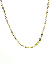 14Kt Yellow Gold 3mm Cable Chain 20