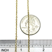 14Kt Yellow Gold 2.5mm Cable Chain 20