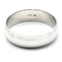 $2900 Platinum .950 Men's 6mm Wedding Band Ring Size 10