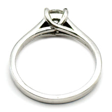 $5900 0.57Ct Platinum .950 Round Diamond Engagement Ring