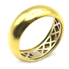 $2250 18Kt Yellow Gold Women's 7mm Wedding Band Ring Size 7