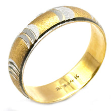 $1800 Rose Gold Women's Matt Finish 5.5mm Wedding Band 14Kt Size 10