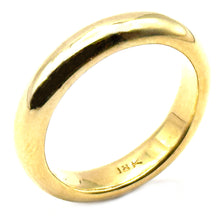 $2,800 18Kt Yellow Gold Women's Wedding Band 4mm Size 6.5