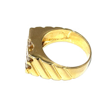 $3800 1.90 Ct Men's Yellow Gold Diamond Ring 14Kt - Esmeralda Jewels 