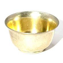 $280 Tiffany and Co Sterling Silver Cup Partial Gilt Salt Cellar