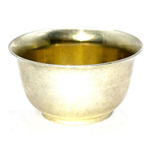 $280 Tiffany and Co Sterling Silver Cup Partial Gilt Salt Cellar