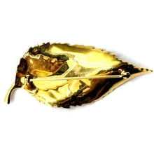 $5800 18Kt Yellow Gold Tiffany and Co Leaf Brooch Pin