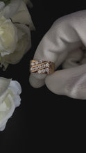 $3800 1.90 Ct Men's Yellow Gold Diamond Ring 14Kt