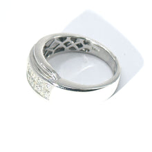 $2800 0.75Ct Men's Wedding Band Princess Cut White Gold 14Kt - Esmeralda Jewels 